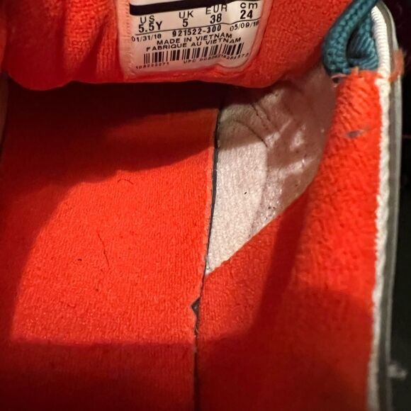 Nike Air Max 97 GS Rainforest/White-Team Orange 921522 300 Size 5.5Y - Picture 11 of 11